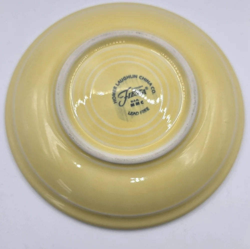 Fiestaware Yellow Saucer 5-7/8